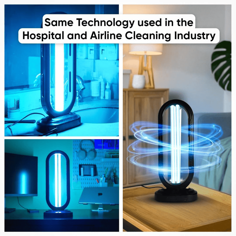 iSterilize™ - UVO Powered Home Disinfection Tower