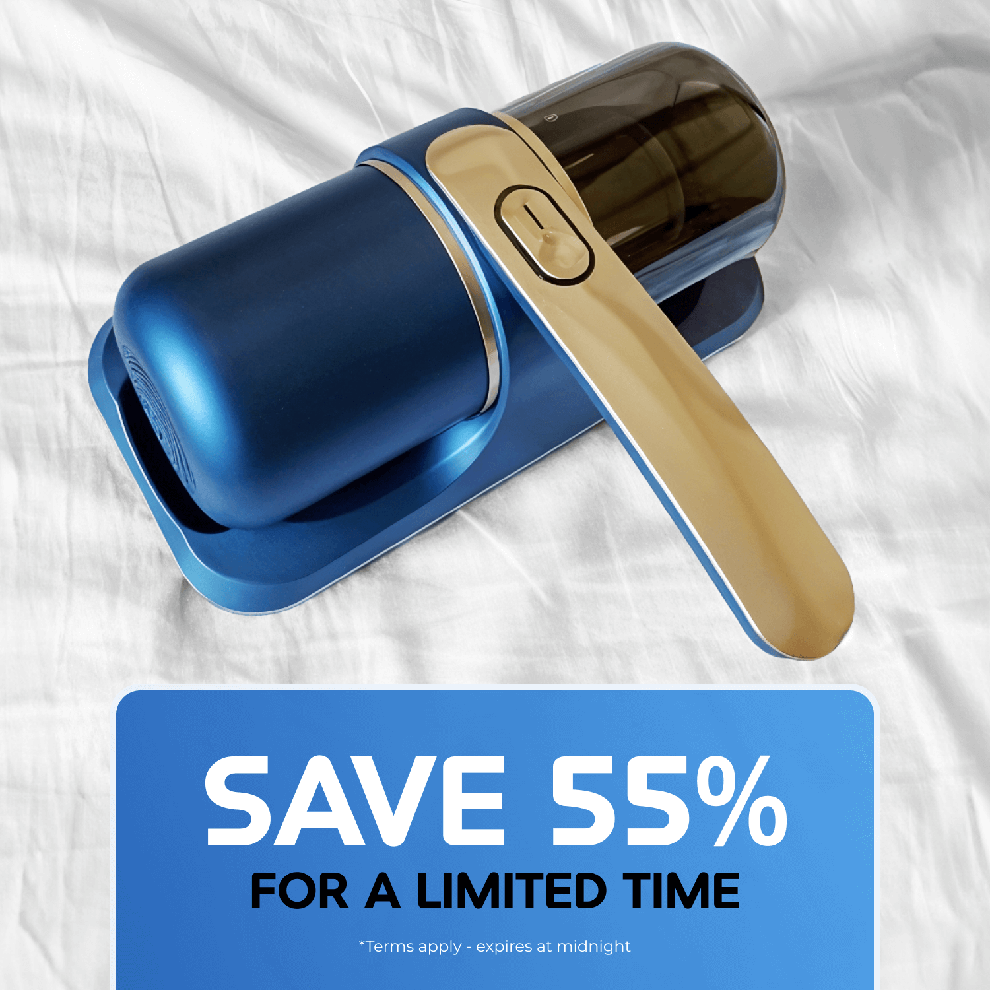 SleepVac® UV Handheld Vacuum by iSterilize™